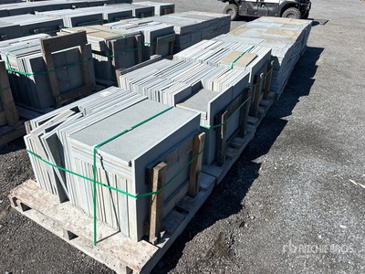 Quantity of (7) Pallets of Bluestone Landscaping Paver Piedra