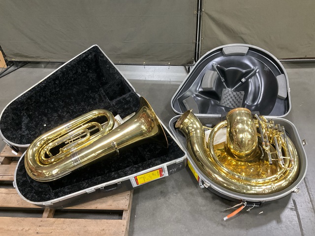 (1) Tuba & (1) Sousaphone