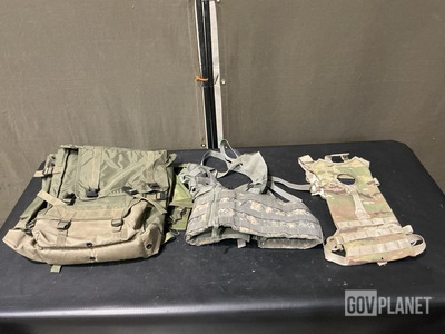 (149) Hydration Carriers, (18) Load Carriers, (5) Assault Packs & Assorted Items