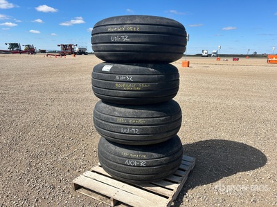 Quantity of (4) GoodYear Farm Highway Service 16.5L-16.1FI Neumáticos - Fits Bourgault 3320