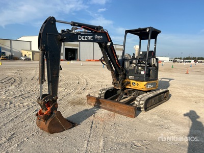 2017 John Deere 35G Mini Excavadora