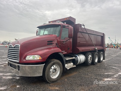 2018 Mack CXU613 8x4 Tri/A Dump Truck