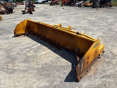CQM 12 ft دافع الثلج - Fits Backhoe Loader