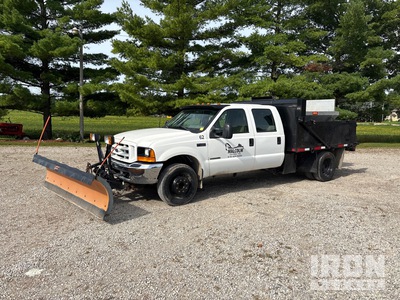 2001 Ford F-450 XL 4x2 Crew Cab Kipper-Lkw