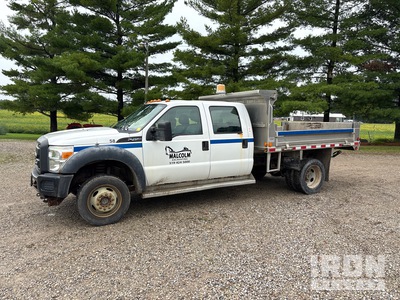 2013 Ford F-450 XL 4x4 Crew Cab Kipper-Lkw