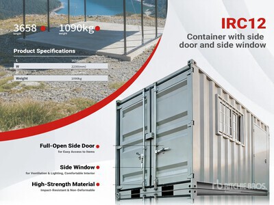 2026 12 ft Lagercontainer