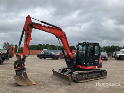 2020 Kubota KX080-4S w/rototilt attachment Pelle Hydraulique sur Chenilles