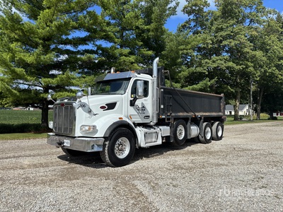 2016 Peterbilt 567 8x4 Tri/A Dump Truck