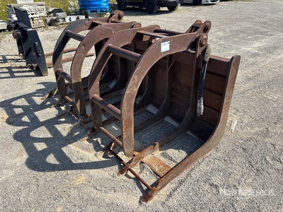 96 in Q/C Skeleton Wiellader Grijper