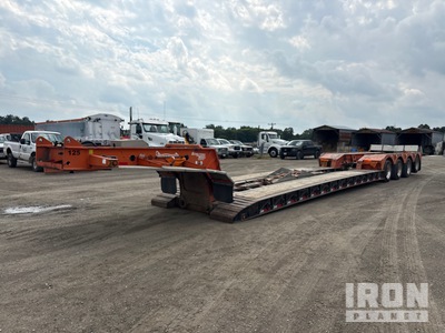 2018 Scheltema Quad/A Removable Gooseneck 75 Ton Lowboy Trailer