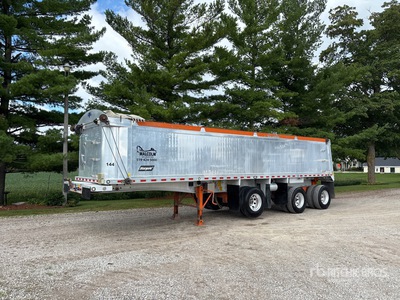 2022 Stargate 34 ft Tri/A Aluminum End Dump Trailer
