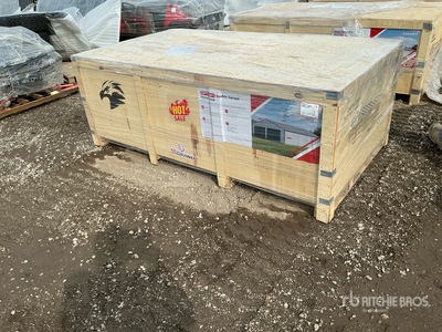 2026 SDL2533DGMS Double Garage Metal Schuur (Unused)