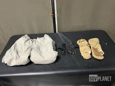 (48) Pairs of Gloves, (7) Parkas, (10) Pairs of Trousers & Assorted Items