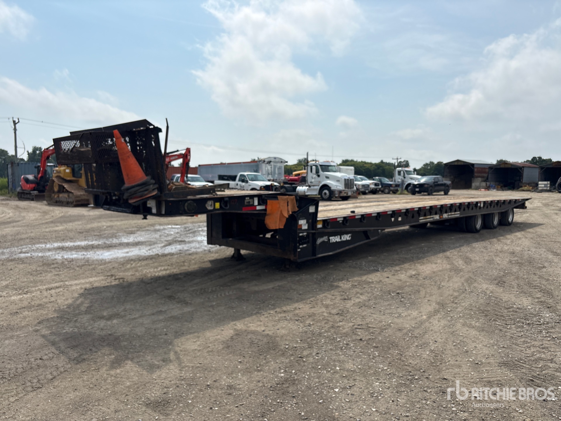 2020 Trail King TK110SA 70000 lb 53 ft Tri/A Sliding Axle Trailer