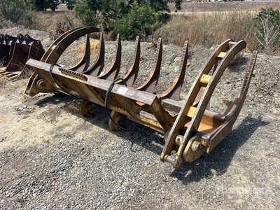 2010 RPM Tech A-SELR-6 121 in Brush Rake - Fits Cat 950/966