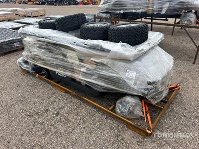 2026 HQ100 Electric Black Six-Seater Golf Cart (Unused)