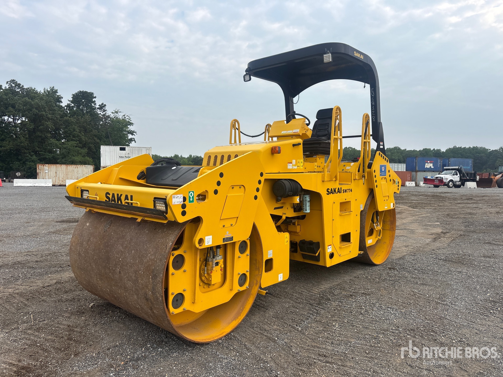 2021 Sakai SW774 Double Drum Roller