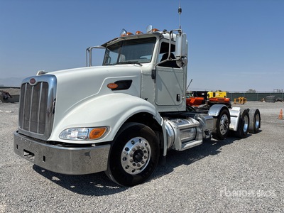 2010 Peterbilt 386 6x4 T/A Day Cab Truck Tractor