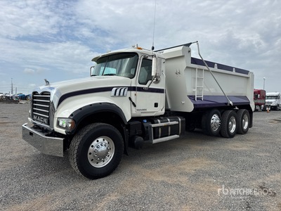 2012 Mack GU713 8x4 Tri/A Dump Truck