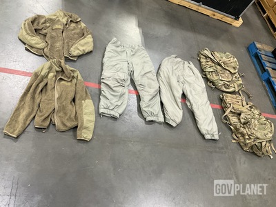 (25) Pairs of Cold Weather Trousers, (13) Cold Weather Jackets & Assorted Items
