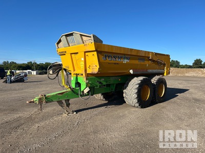 2017 Joskin Trans-KTP 22/50 T/A Off-Road End Dump Trailer