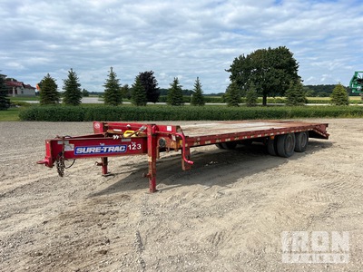 2018 Sure-Trac 25 ft T/A مقطورة معدات
