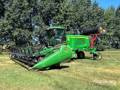 2012 John Deere D450 35 ft Swather Hileradora