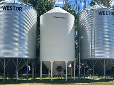 Wheatland 1620 +/- 4100 bu Smooth Wall Hopper Contenedor de grano