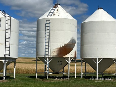 +/- 70 ton Smooth Wall Hopper Contenedor de grano