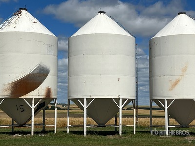 +/- 70 ton Smooth Wall Hopper Contenedor de grano