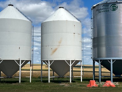 +/- 70 ton Smooth Wall Hopper Contenedor de grano
