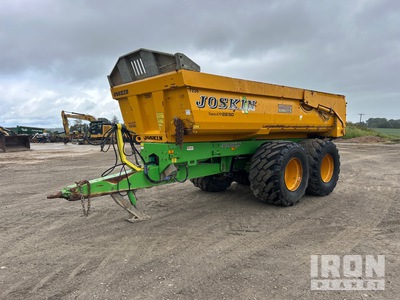 2017 Joskin Trans-KTP 22/50 T/A Off-Road End Dump Trailer