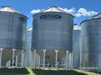 Butler +/- 3100 bu 4 Ring Hopper Contenedor de grano