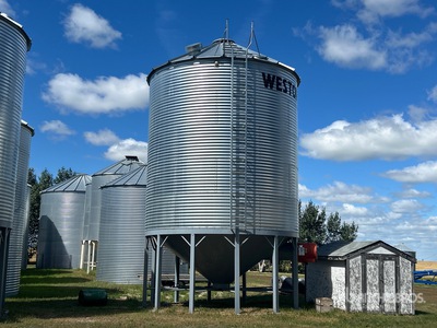 Westor +/- 4000 bu 5 Ring Hopper Contenedor de grano