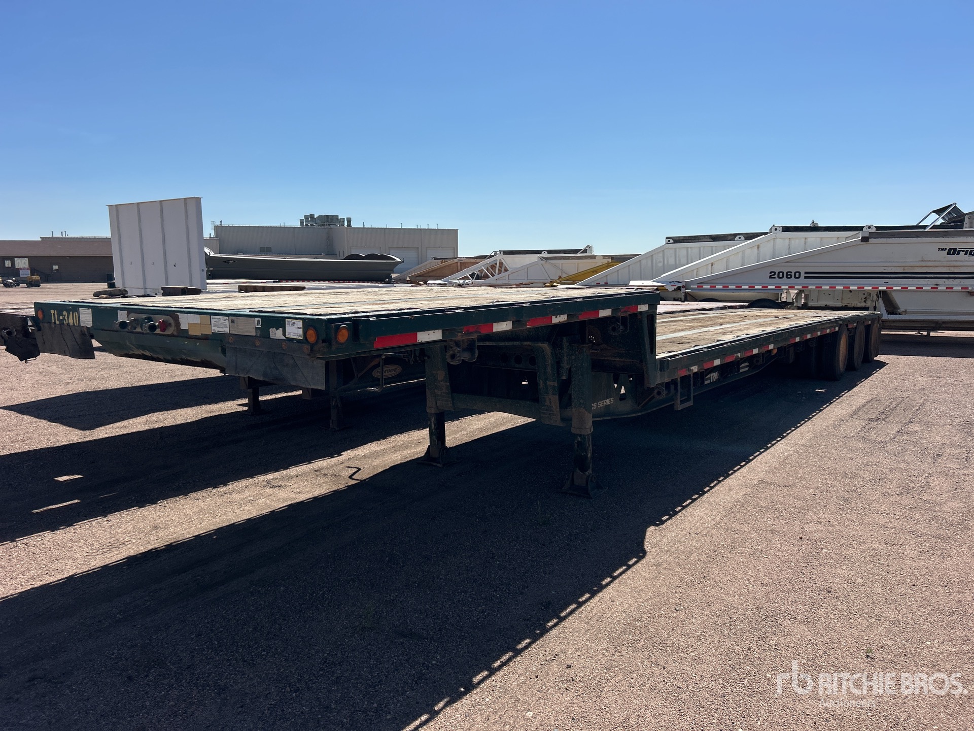 2006 Trail King TK1100S-483 48 ft Tri/A Step Deck Trailer