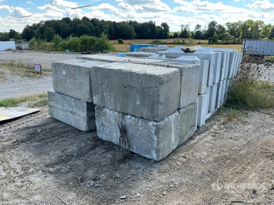 Quantity of Concrete Blocks Materiale edile