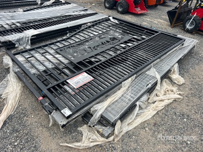 Quantity of (2) 2026 SUNTOP S0720-1 20 ft Wrought Iron Bi-Parting Einfahrtstor (Unused)