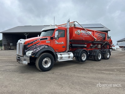 XTR 25 on 2019 Kenworth T880 8x4 ストーンスリンガー