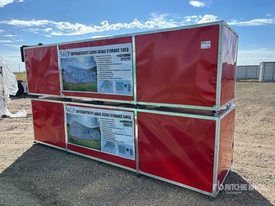 2026 SKLP SK-S5030 30 ft x 50 ft Large Scale Storage Building (Unused)