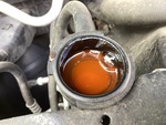 Engine with Cooling System Leaks