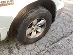 Chassis with Right Front Tire