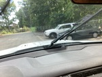 Cab with Windshield Wipers Operational