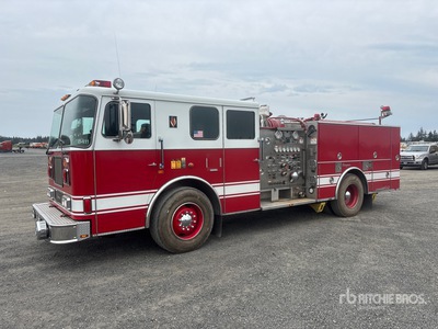 1994 Seagrave 4x2 Crew Cab Fire Truck