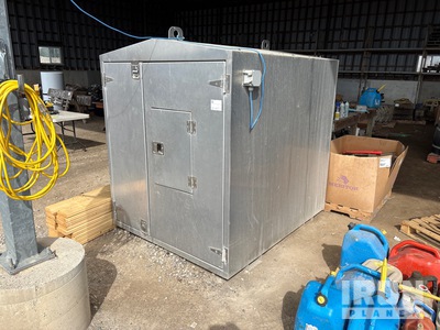 1040 L Skid Mounted Poly Insulated DEF Tank