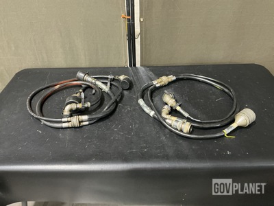(2) DRS Training & Control Systems 12465616-3 Special Purpose Cable Assemblies
