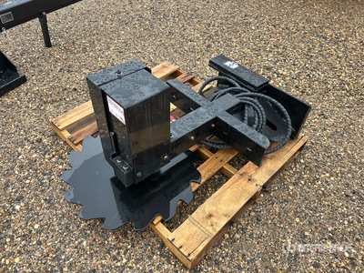 2026 GIYI GY-MTS51 28 in Mini Skid Steer Tree Saw (Unused)