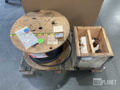 (92) Clip Kits, (500') of Cable, (1) Cylinder Assembly & Assorted Items