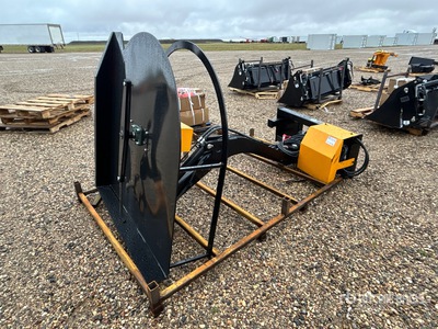 2026 GIYI GY-ECA74 54 in Articulating Skid Steer Brush Cutter (Unused)