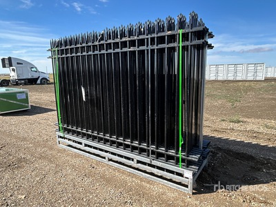 Quantity of (20) 2026 SKLP SK-N20 10 ft x 7 ft Powder Coated Fencing (Unused)