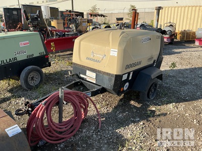 2019 Doosan C185 185 cfm Mobile ضاغط هوائي